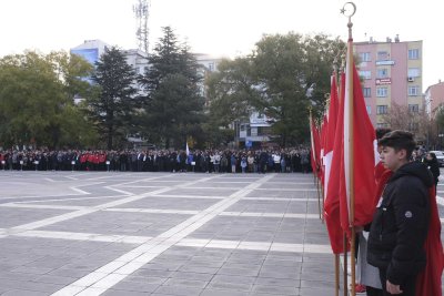 ETO HEYETİ ATATÜRK’Ü ANMA TÖRENİNE KATILDI