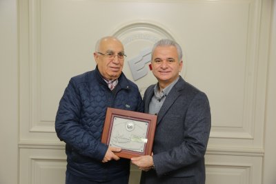 ETO’DAN SANAYİ SİTESİ’NDEKİ 40 YILLIK ÜYELERE VEFA PLAKETİ