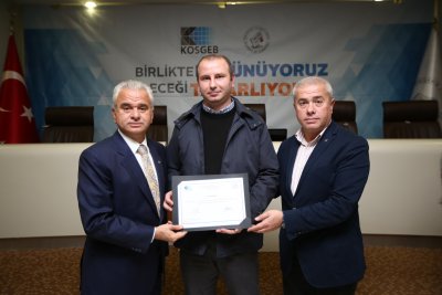 UYGULAMALI GİRİŞİMCİLİK EĞİTİMİ SERTİFİKA TÖRENİ DÜZENLENDİ