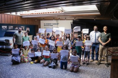 TEPEBAŞI ÇOCUK SANAT MERKEZİ ETOMÜZE’YE KONUK OLDU