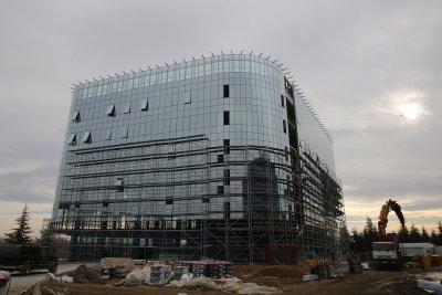 FUAR KONGRE MERKEZİ’NİN ÇOĞU BİTTİ AZI KALDI