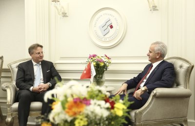 DANİMARKA BÜYÜKELÇİSİ İLE KARŞILIKLI TİCARET GÖRÜŞÜLDÜ