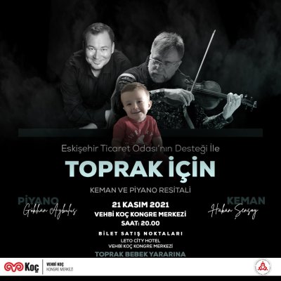 TOPRAK BEBEK KONSERLE UĞURLANACAK