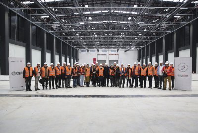 GAZETECİLER FUAR KONGRE MERKEZİNİ ZİYARET ETTİ