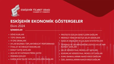 ETO EKİM AYININ EKONOMİK GÖSTERGELER RAPORUNU YAYINLADI