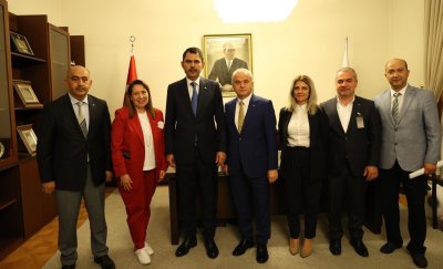 İNŞAAT SEKTÖRÜNÜN TALEPLERİ BAKAN KURUM’A İLETİLDİ