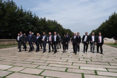 ETO’NUN TOBB DELEGELERİNDEN ANITKABİR’E ZİYARET