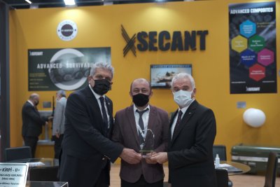 FUARDA STANT AÇAN ESKİŞEHİRLİ FİRMALARA TEŞEKKÜR PLAKETİ