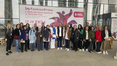 ETO ÜYELERİ İZMİR’DE TEKSTİL FUARINI ZİYARET ETTİ