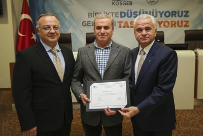 UYGULAMALI GİRİŞİMCİLİK EĞİTİMİ SERTİFİKA TÖRENİ DÜZENLENDİ