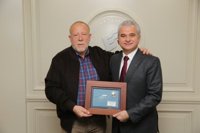 SANAYİ SİTESİNİN DUAYENLERİNE VEFA PLAKETİ