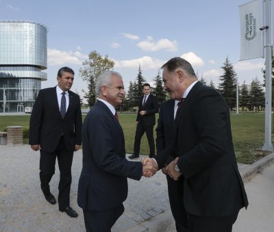 ETO VE VAKIFBANK YÖNETİMİ BİR ARAYA GELDİ