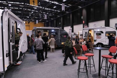 KAMP, KARAVAN, TINY HOUSE VE DOĞA SPORLARI FUARI ZİYARETÇİ AKININA UĞRADI