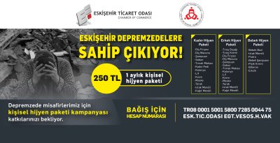 ESKİŞEHİR DEPREMZEDELERE SAHİP ÇIKIYOR!