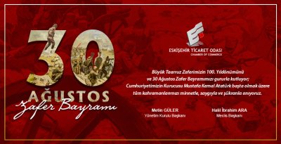 BAĞIMSIZLIK ZAFERİMİZİN 100. YILDÖNÜMÜ KUTLU OLSUN