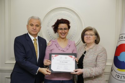 ETO ÜYESİ GELİNLİKÇİLERE SERTİFİKA