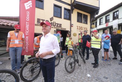 ETO 130. YIL KUTLAMALARINA KURTULUŞ ANISINA DÜZENLENEN BİSİKLET TURUYLA BAŞLADI