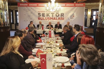 "SEKTÖR BULUŞMALARI" TOPLANTISI ODUNPAZARI'NDA GERÇEKLEŞTİRİLDİ