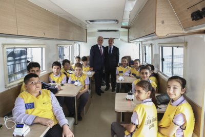 ESKİŞEHİR AB BİLGİ MERKEZİ, BİLİM KARAVANI İLE ORTAOKULLARDA