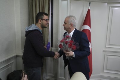 ETO BAŞKANI GÜLER ÖZEL GEREKSİNİMLİ ÖĞRENCİLERİ KONUK ETTİ