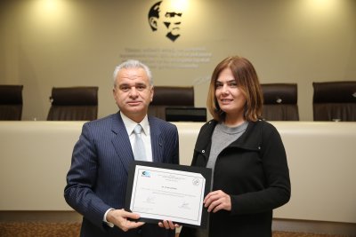 GİRİŞİMCİ ADAYLARI SERTİFİKALARINI TÖRENLE ALDILAR