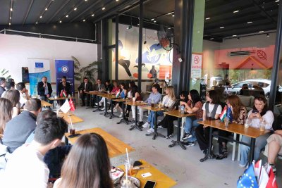 ESKİŞEHİR AB BİLGİ MERKEZİ’NDEN, BÜYÜKELÇİYLE KAHVE SOHBETİ