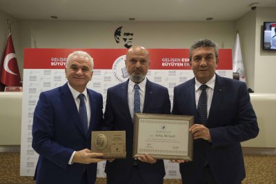 MUSTAFA ÇEKİÇ’İN ADI ETO MECLİS SALONUNDA YAŞAYACAK