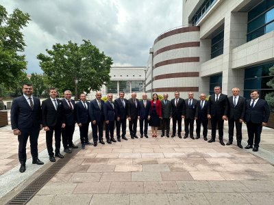 ETO HEYETİ ANKARA’DA ESKİŞEHİR MİLLETVEKİLLERİNİ ZİYARET ETTİ