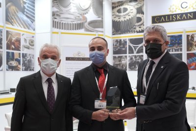 FUARDA STANT AÇAN ESKİŞEHİRLİ FİRMALARA TEŞEKKÜR PLAKETİ