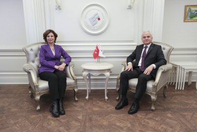 CHP ESKİŞEHİR BELEDİYE BAŞKAN ADAYI ÜNLÜCE ETO’YU ZİYARET ETTİ