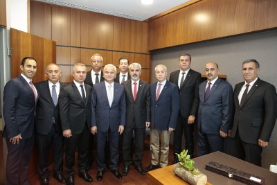 GÜLER’DEN ANKARA’DA MİLLETVEKİLLERİNE LOBİ ZİYARETLERİ