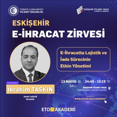 E-İHRACATIN BAŞARILI İSİMLERİ ETO’DA GERÇEKLEŞECEK ZİRVEDE BULUŞUYOR