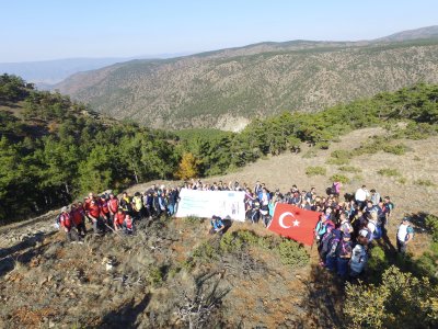 ESKİŞEHİR AB BİLGİ MERKEZİNDEN İKLİM DEĞİŞİKLİĞİ İÇİN DOĞA YÜRÜYÜŞÜ