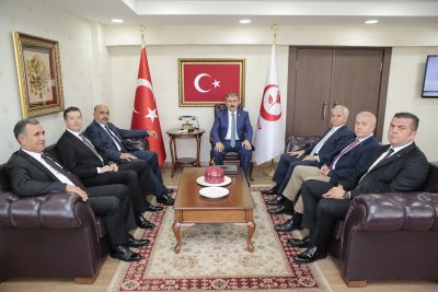 GÜLER’DEN ANKARA’DA MİLLETVEKİLLERİNE LOBİ ZİYARETLERİ