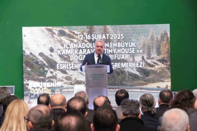 ESKİŞEHİR KAMP, KARAVAN, TİNY HOUSE VE DOĞA SPORLARI FUARI BAŞLADI
