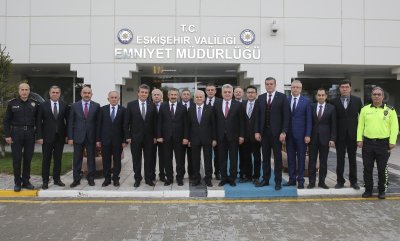 İL EMNİYET MÜDÜRÜNE POLİS HAFTASI ZİYARETİ