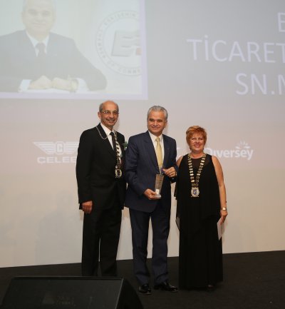 ETO BAŞKANI GÜLER’E TURİZME KATKI ÖDÜLÜ